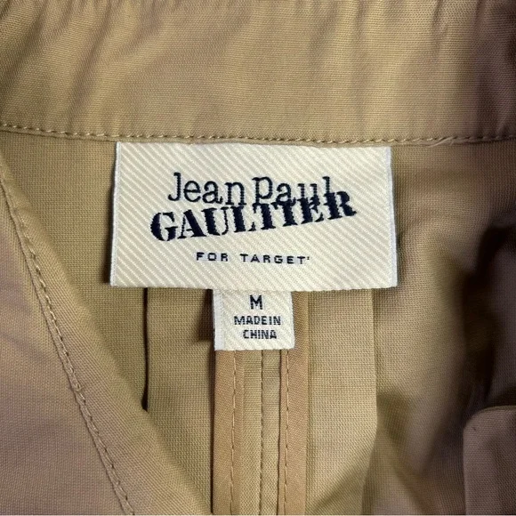 Jean Paul Gaultier x Target Women’s Trench Coat, Beige, Tan. Size M. - Picture 6 of 14